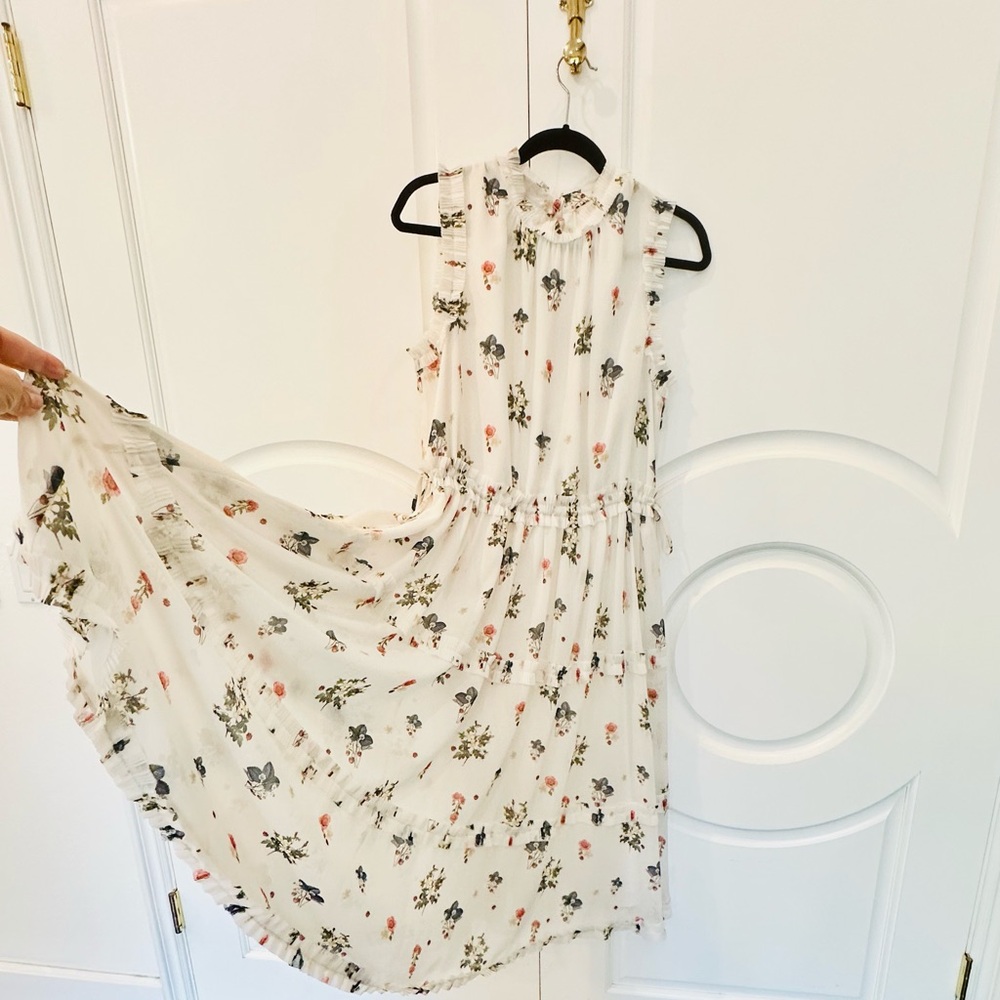 Ted Baker strawberry summer picnic dress size 4 (large)